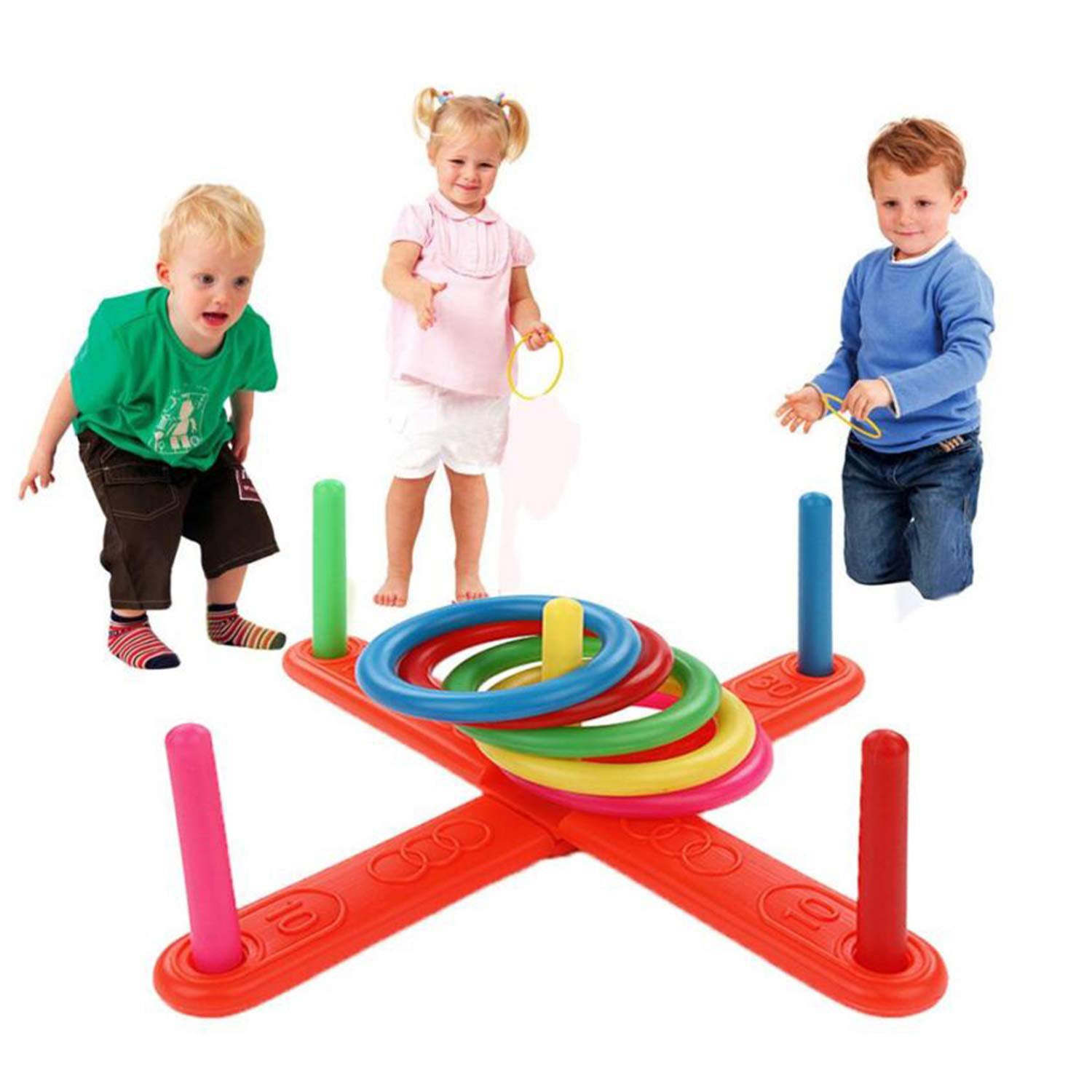 8078 13 Pc Ring Toss Game widely used by children’s and kids for playing and enjoying purposes and all in all kinds of household and official places etc. 8078 13 Pc Ring Toss Game widely used by children’s and kids for playing and enjoying purposes and all in all kinds of household and official places etc.